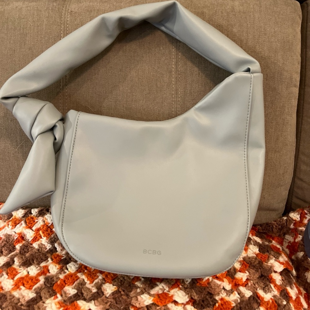 BCBG Women's Light Blue Shoulder Bag